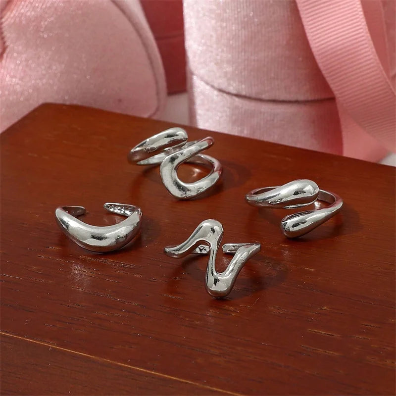Anillo de ala vintage