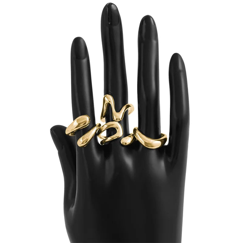 Anillo de ala vintage