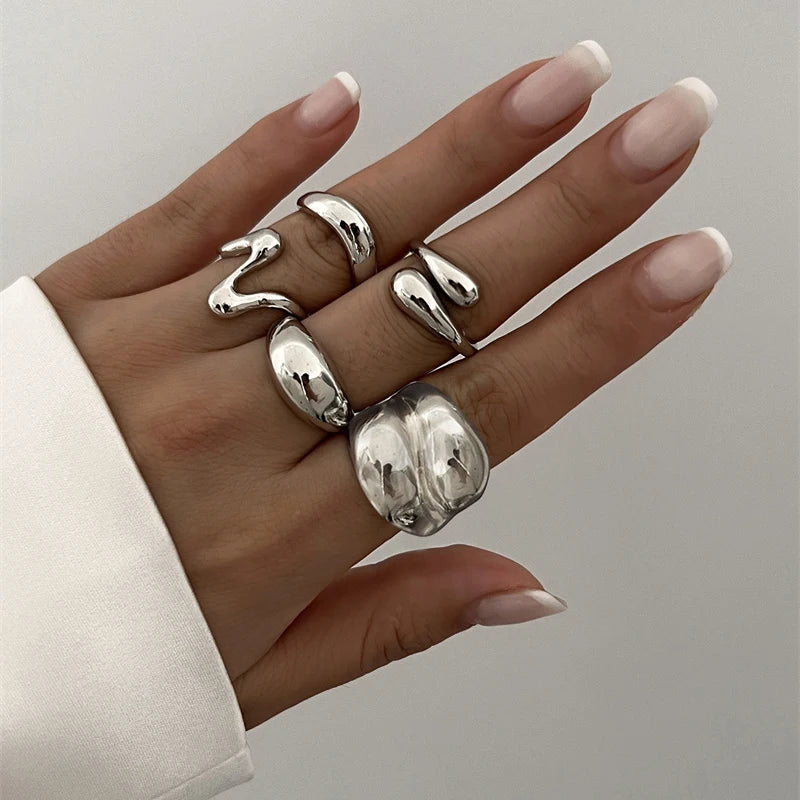 Anillo de ala vintage