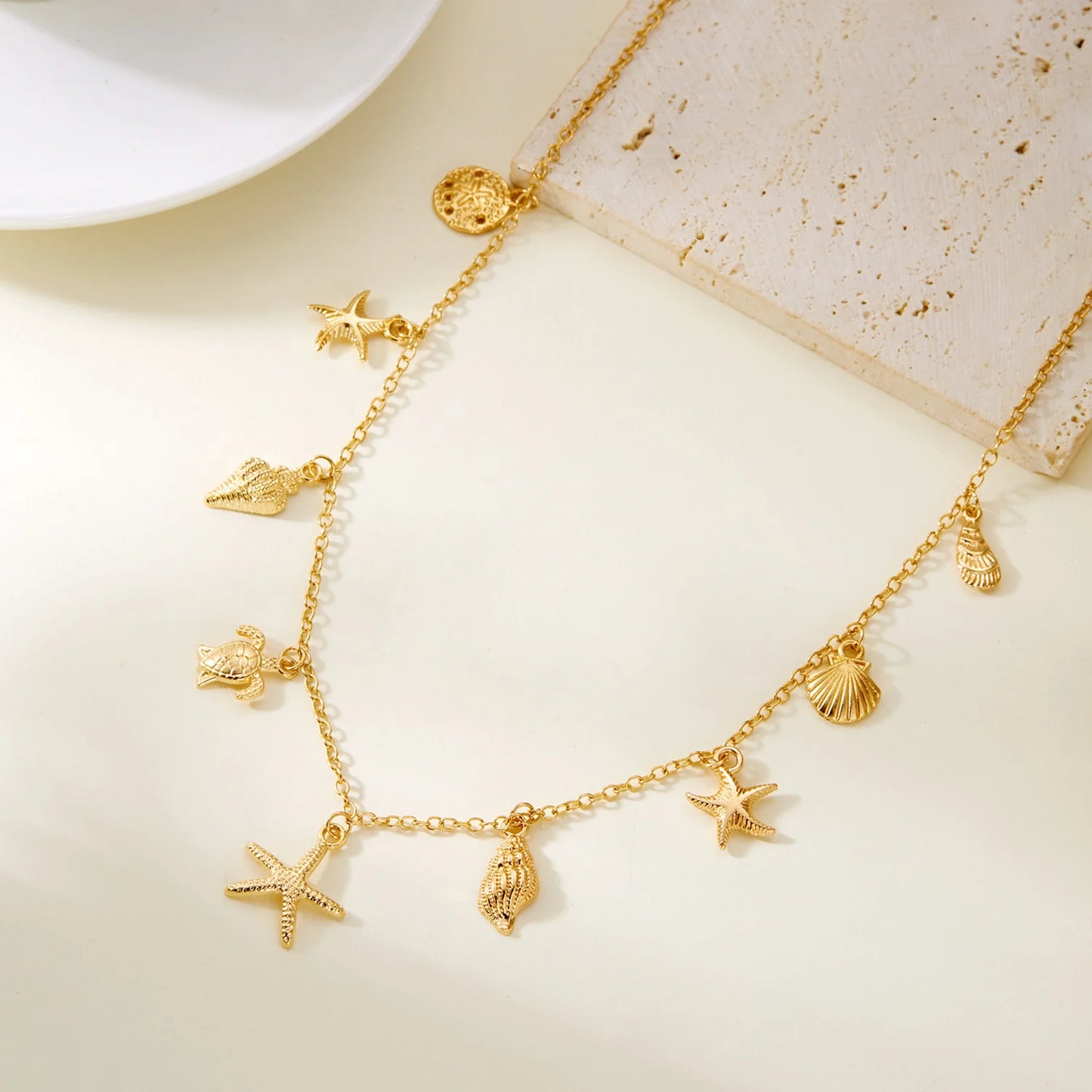 Trendy Ocean-Inspired Necklace