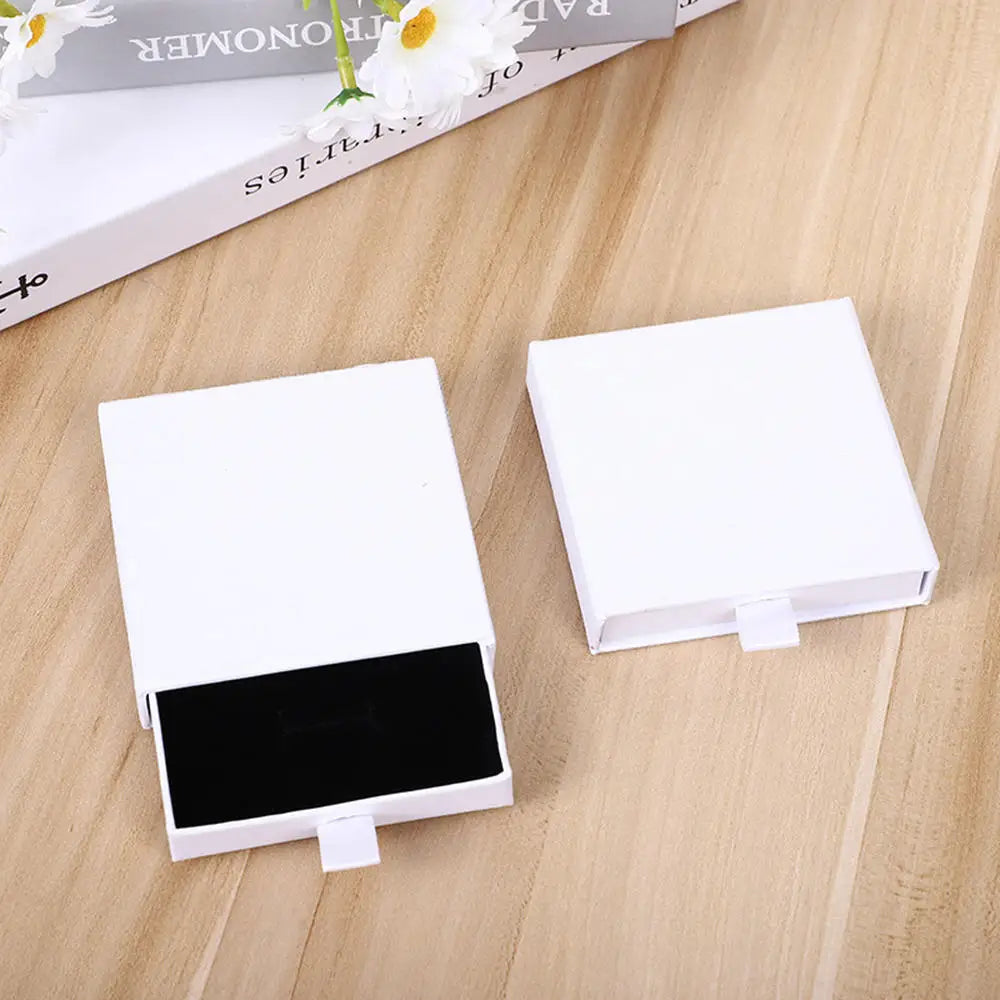 Elegance Drawer Box – Kraft Paper Jewelry Set Packaging
