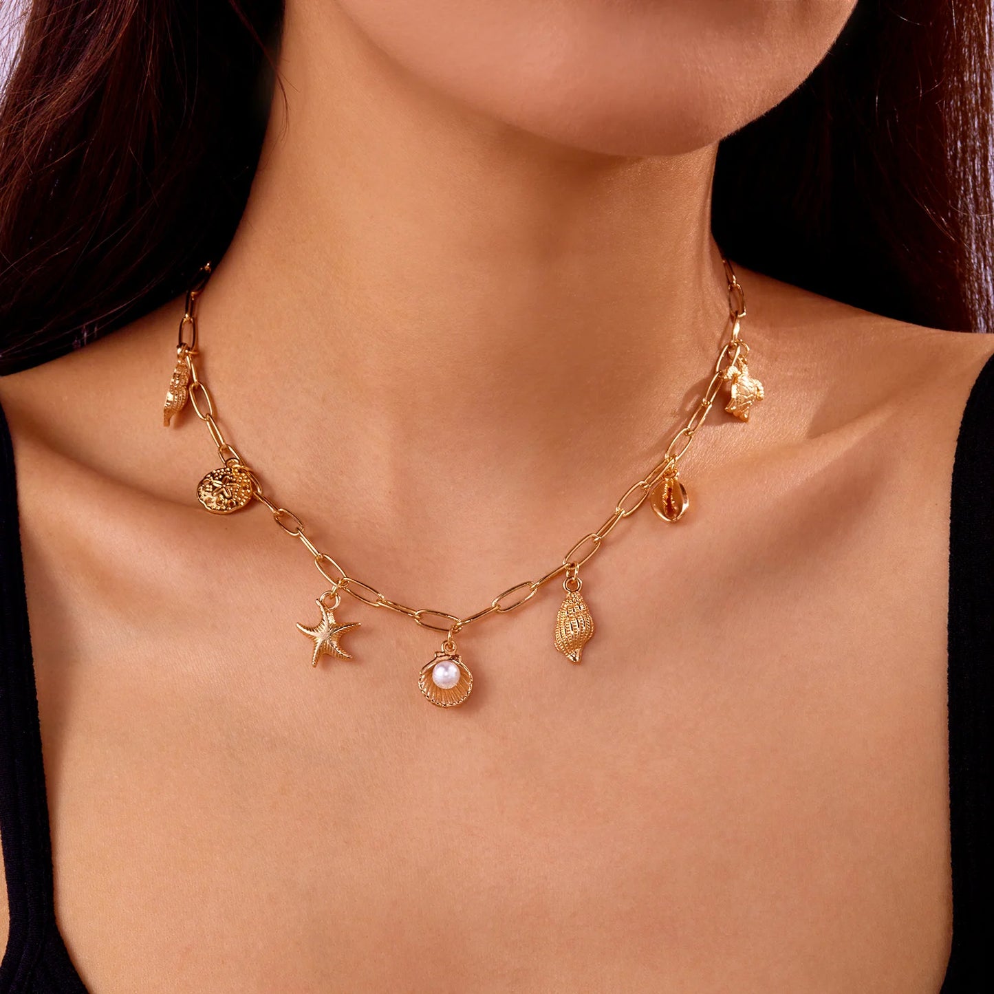 Trendy Ocean-Inspired Necklace