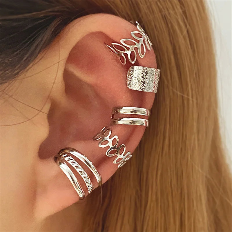 5 Clip-On Earrings
