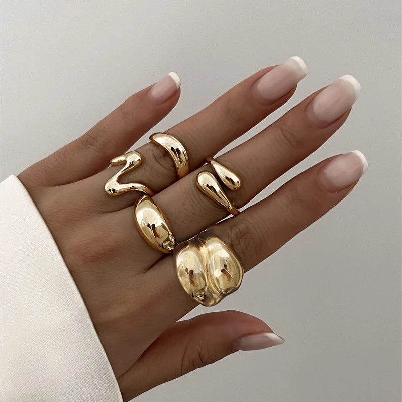 Anillo de ala vintage