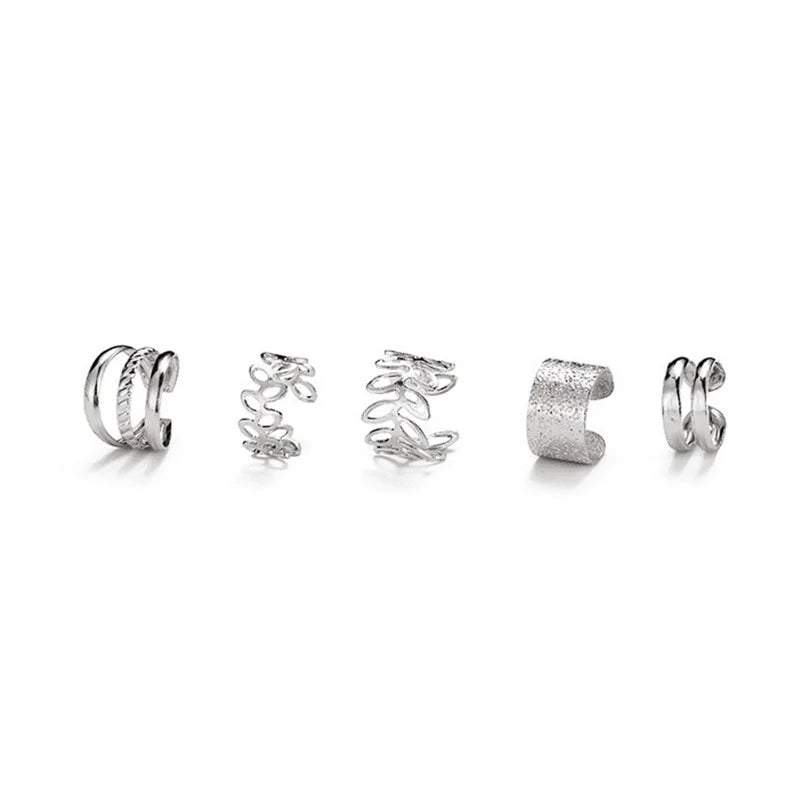 5 Clip-On Earrings