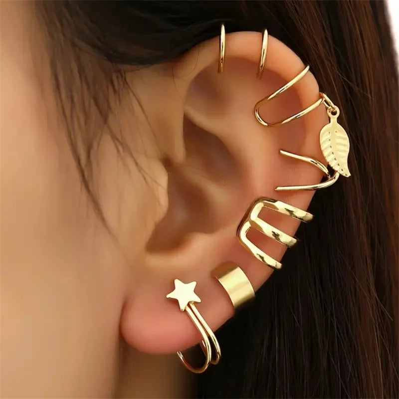 5 Clip-On Earrings