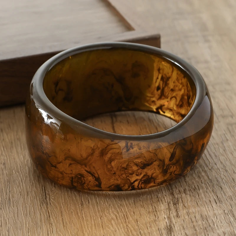 Retro Resin Bangles