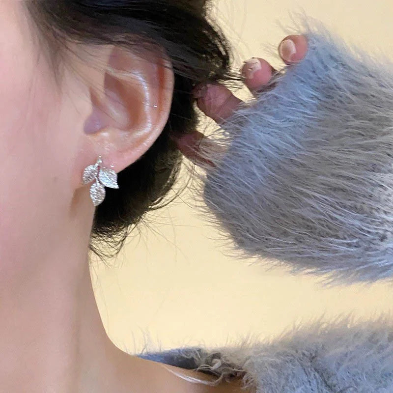 Leaf Earrings Elegant