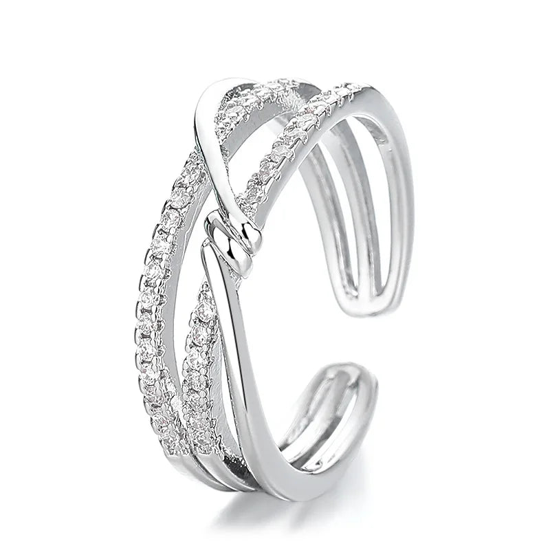 Hollow Out Trendy Rings