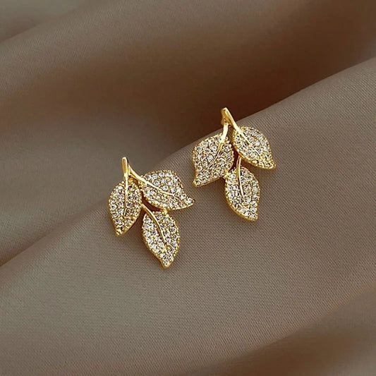 Leaf Earrings Elegant