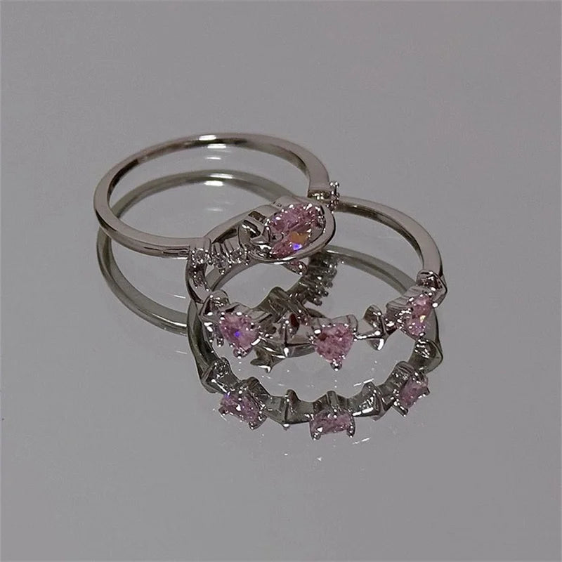 Sparkling Pink Ring