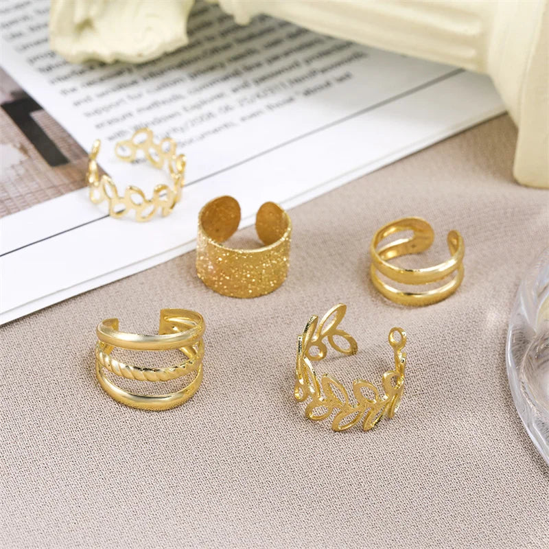 5 Clip-On Earrings