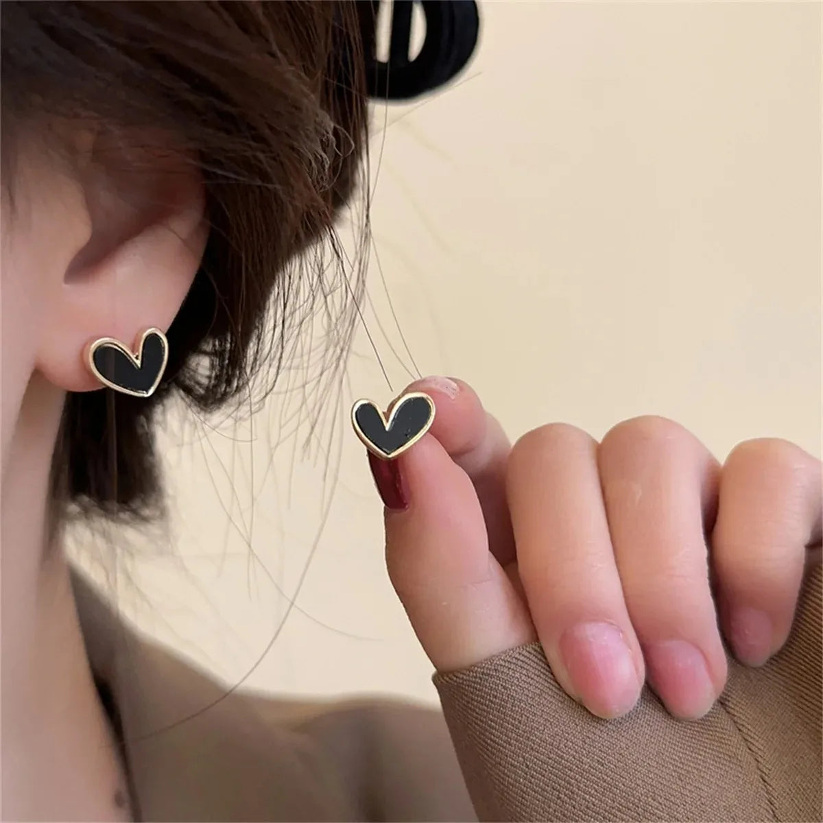 Sweet Cute Heart Earrings