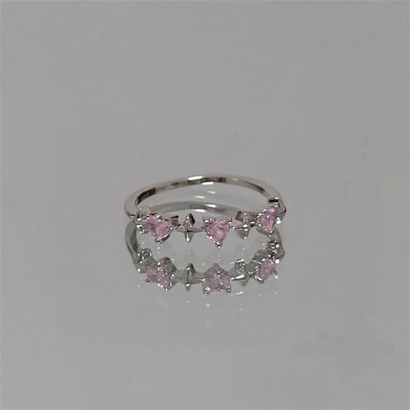 Sparkling Pink Ring