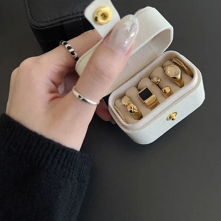 Portable Small Jewelry Storage