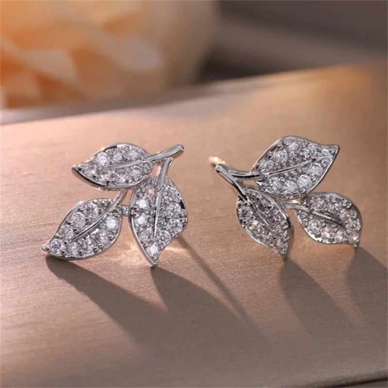 Leaf Earrings Elegant