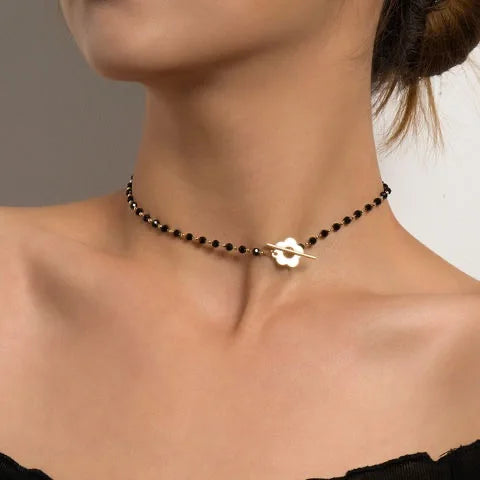 Bunte Perlen-Boho-Halskette