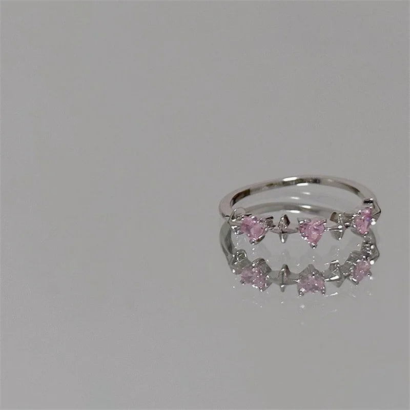 Sparkling Pink Ring