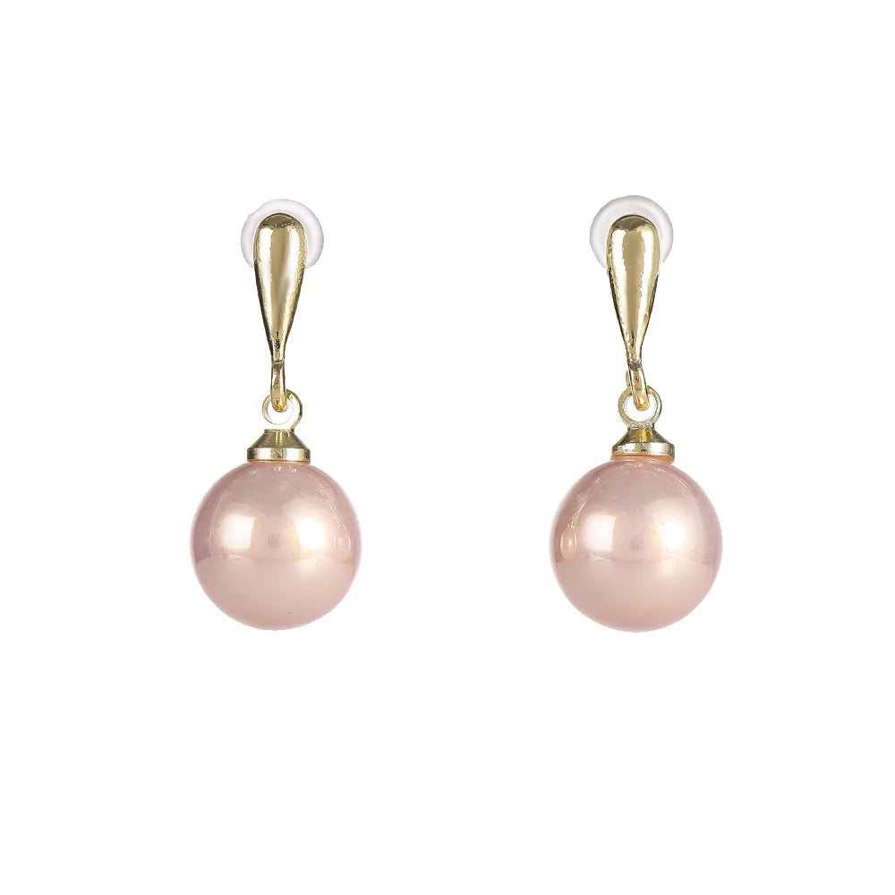 Pendientes colgantes de perlas