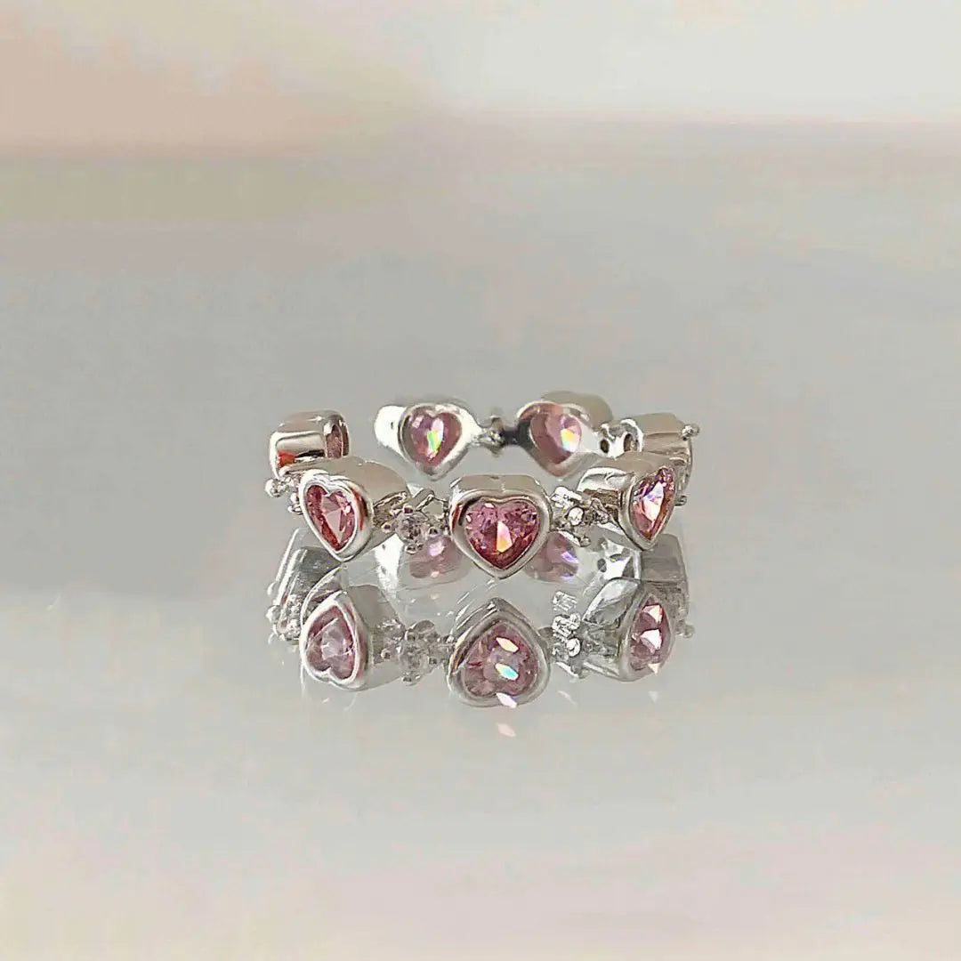 Sparkling Pink Ring