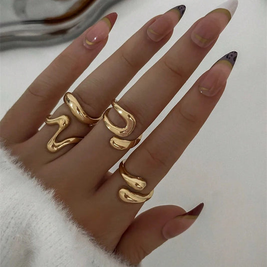 Anillo de ala vintage