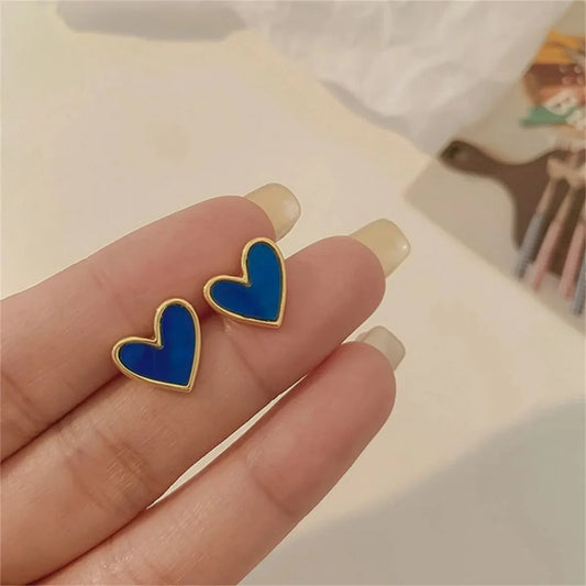 Sweet Cute Heart Earrings