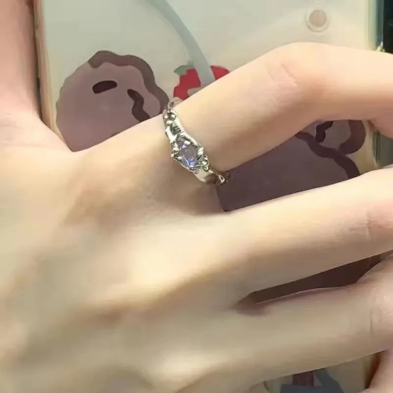 Moonlight Stone Adjustable Ring