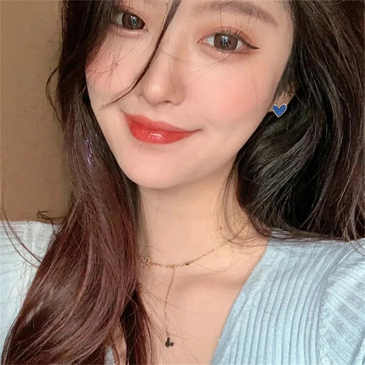 Sweet Cute Heart Earrings