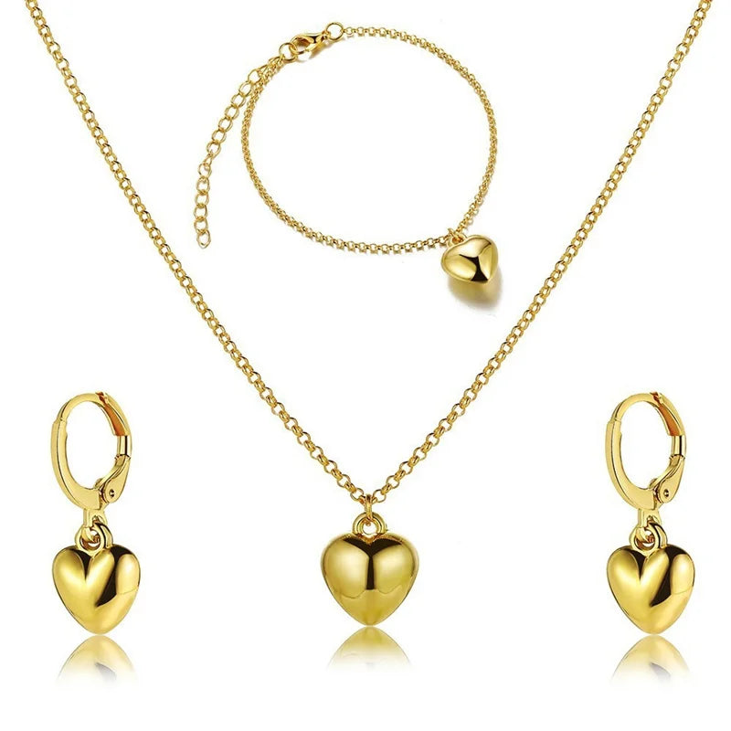 Round Pearl Jewelry Set