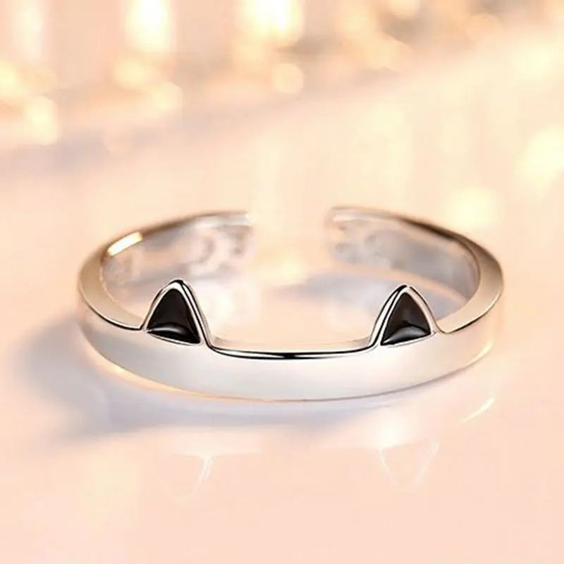 Cat Ears Pink Ring