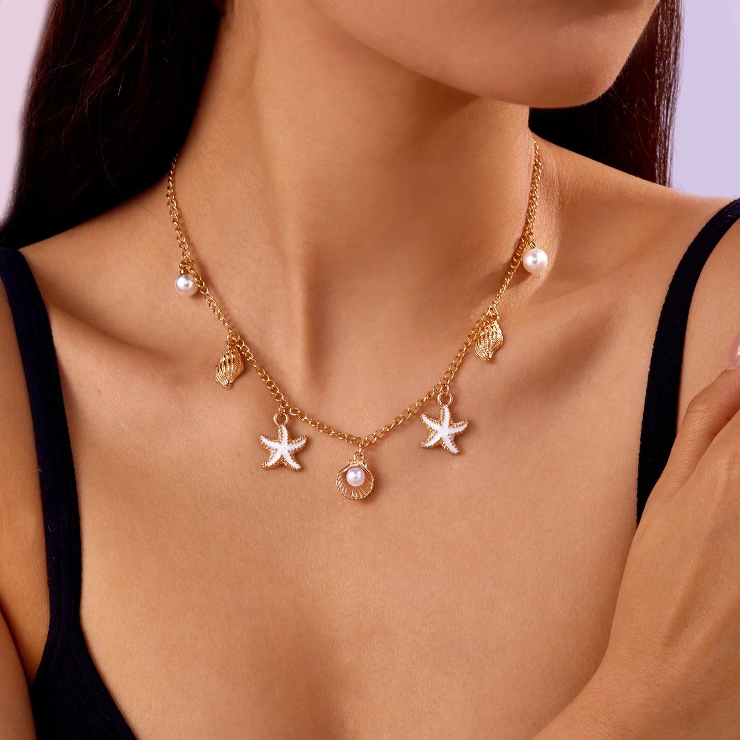 Trendy Ocean-Inspired Necklace