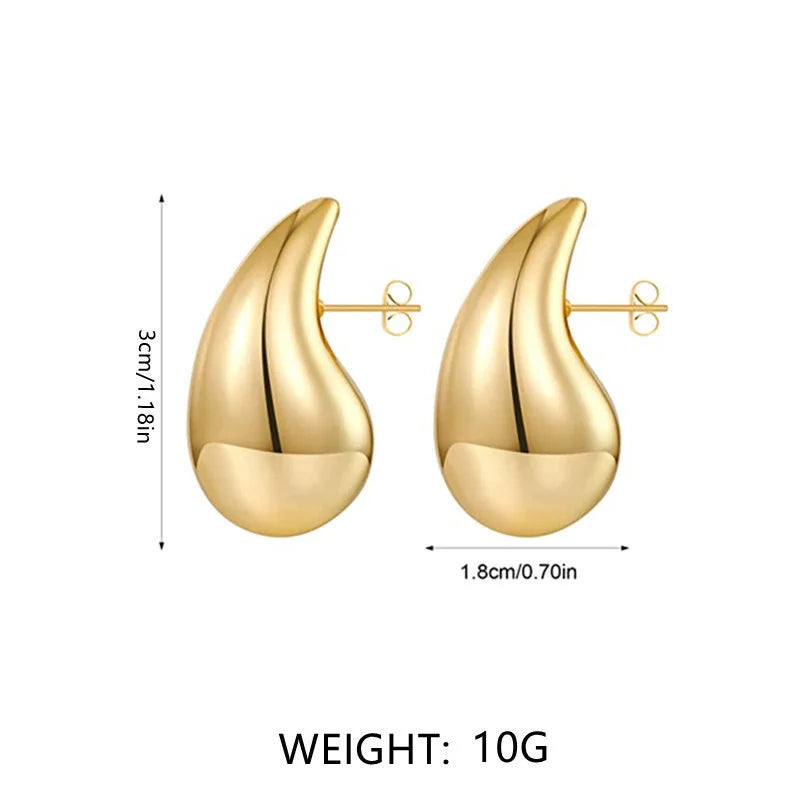 Gold|Silver Waterdrop Earrings