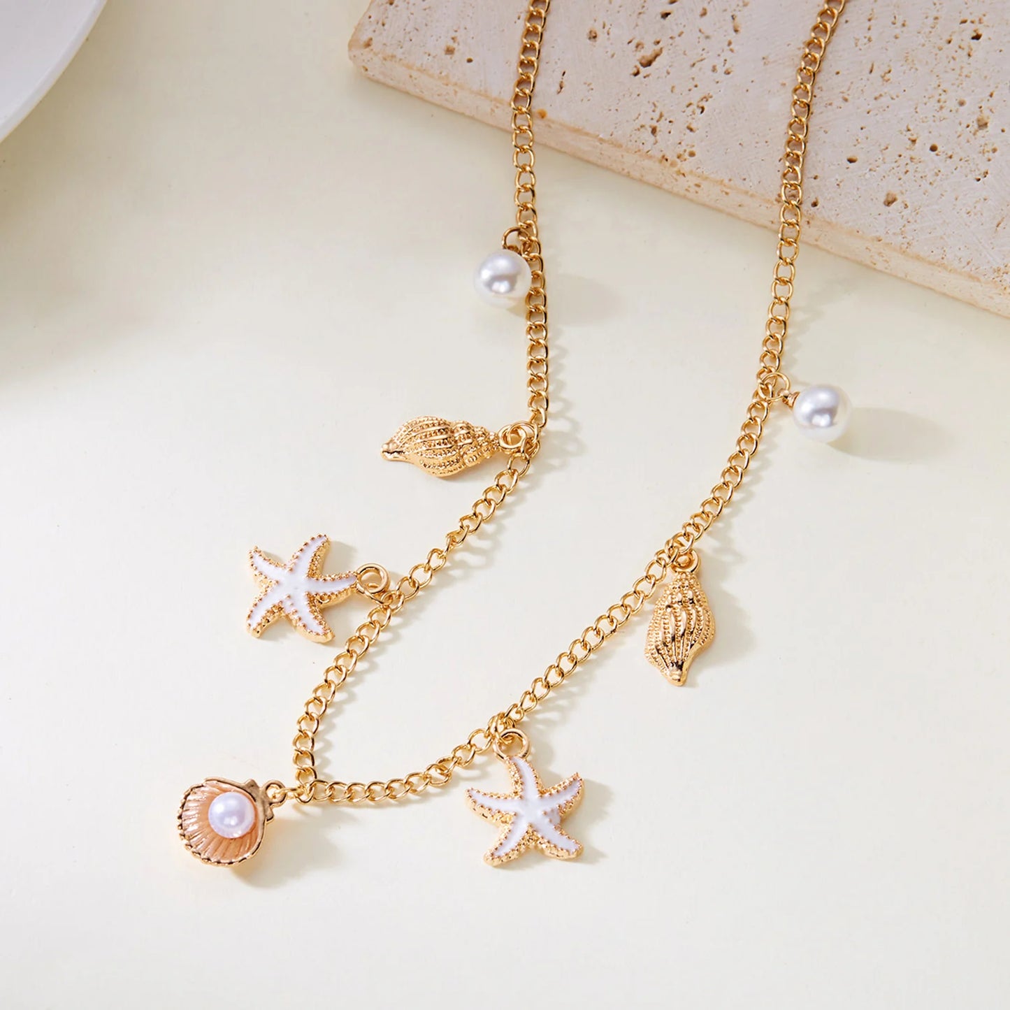 Trendy Ocean-Inspired Necklace