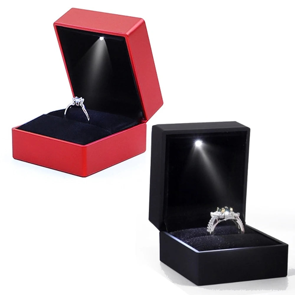 Ring Box With LED Light