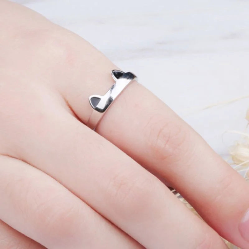 Cat Ears Pink Ring
