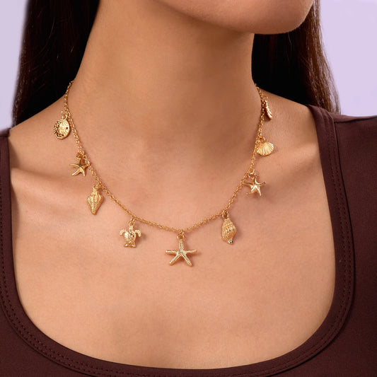 Trendy Ocean-Inspired Necklace