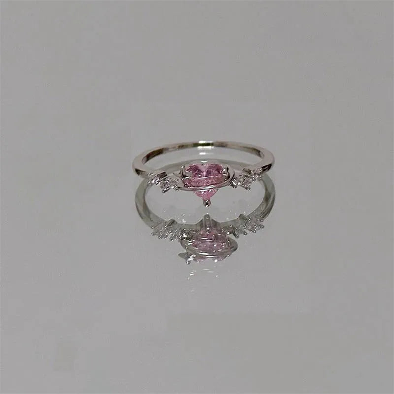Sparkling Pink Ring